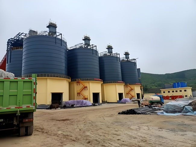 白山大型骨料仓